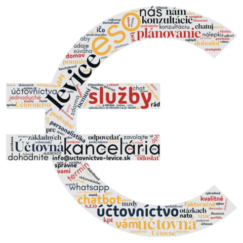 word-text-euro-symbol euro symbol s textami účtovna kancelária eso